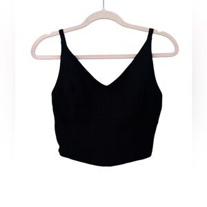 CABI Black Fitted Crop Camisole Size XS